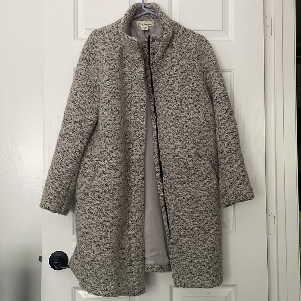 H&M Wool Blend Wool Coat size 10